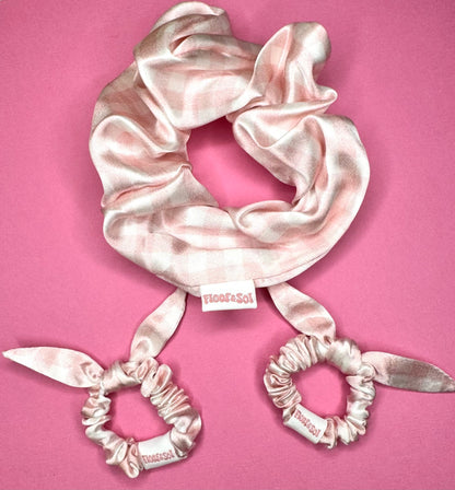 100% Silk: Mama & Mini Scrunchies